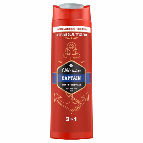 OLD SPICE Гель для душу + Шамп. 2в1 Кептан 400мл