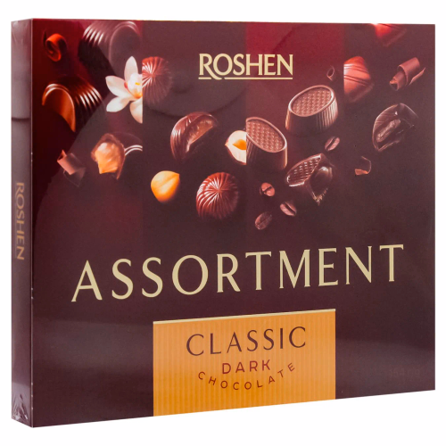 КОРОБОЧНІ ЦУКЕРКИ Roshen Assortment Classic ВКФ 154г