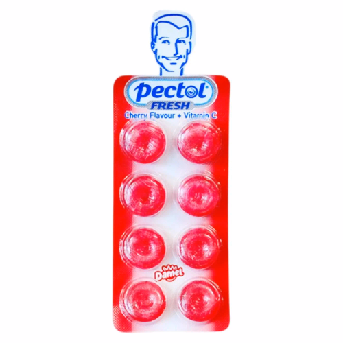 Льодяники Damel Pectol Cherry блістер 20г