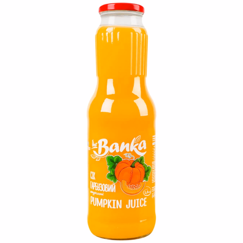 Сік гарбузовий ТМ "The Banka" 1л
