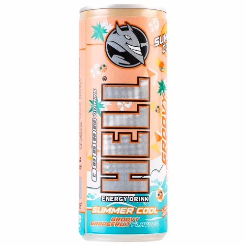 HELL е/н газ. б/а Summer Cool CHILLIN Cool GROOVY GRAPEFRUIT 0.25л