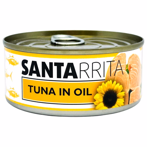 Тунець цілий а олії ТМ Santarrita 150г