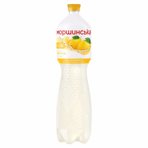 Моршинська Лимон негаз.нап.1,5л ПЕТ