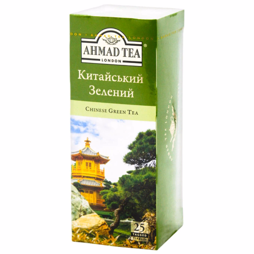 AHMAD Tea Чай Китайський Зел 25х1,8г в однор пакет без ярлика,