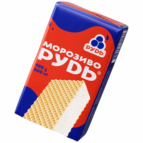 Брикет "Морозиво РУДЬ" 100г