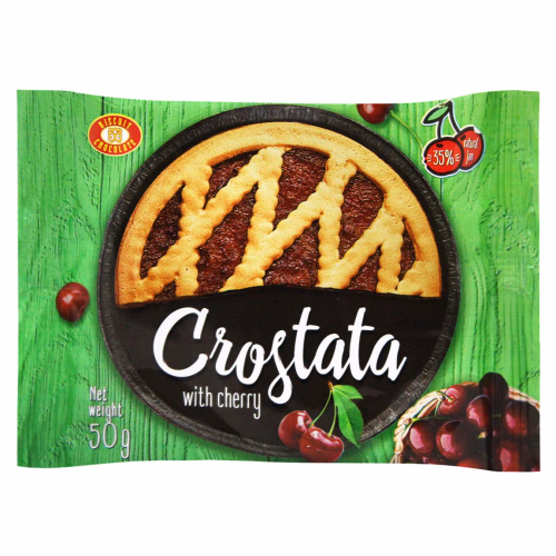Пиріг CROSTATA вишня 50г