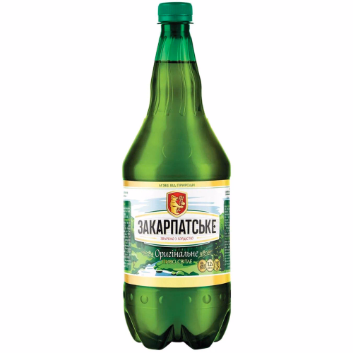 Пиво Закарпатське Оригінальне ПЕТ 1,2л