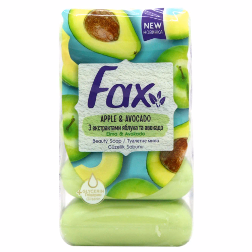 Мило FAX 70г яблуко,олія,авокадо