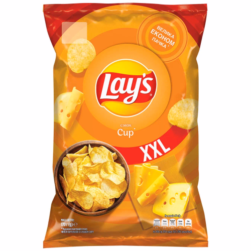 Чипси Lay's зі смаком сиру 170г