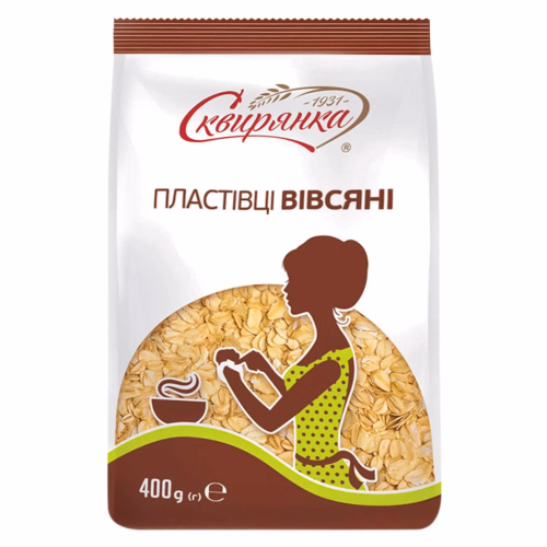 Сквирянка Пластівці вівсяні 400г