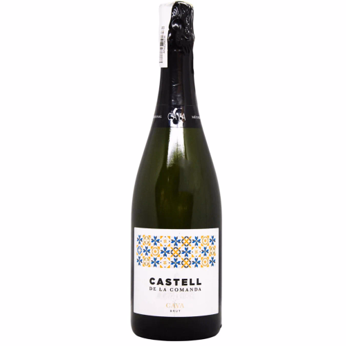 Вино ігр біле сух. CASTELL DE LA COMANDA CAVA  BRUT  0,75л.11,5%