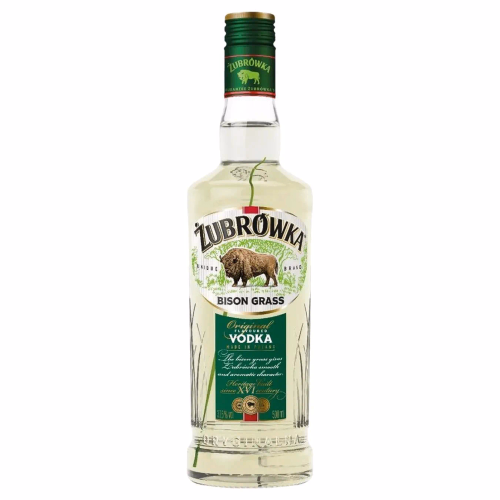 Напій алк Zubrowka Bison  37.5%  0,5л