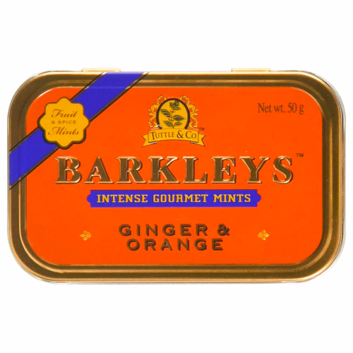 Льодяники Barkleys імбир та апельсин 50 г