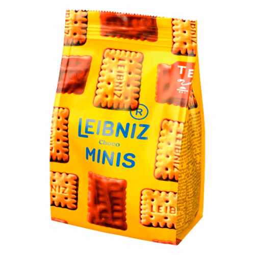 Міні-печиво вершкове з молоч шоколадом Choco Minis Leibniz м/у 100г