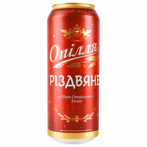 Пиво Різдвяне 0,5л ж/б Опілля