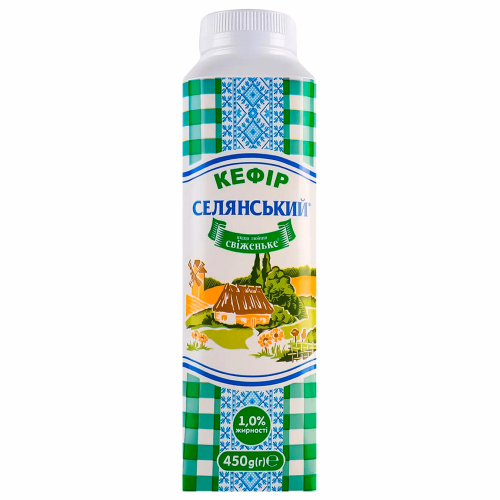 Кефір Селянський 1% 450г