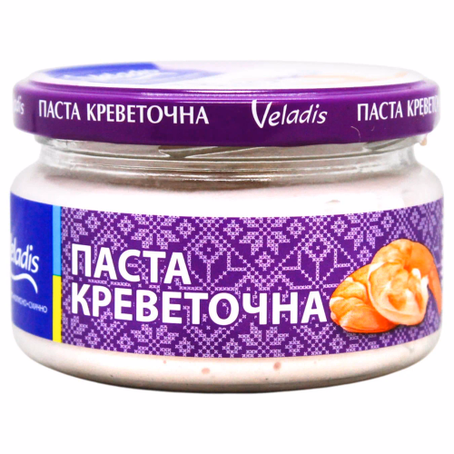Паста креветочна Veladis делікатесна 160г