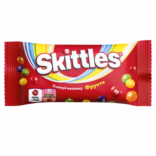 Драже Skittles Фрукти 38г