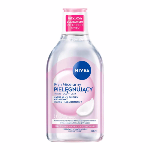 ВОДА МІЦЕЛЯРНА ДЛЯ СУХОЇ І ЧУТЛИВОЇ ШКІРИ MICELLAIR NEW NIVEA 400 МЛ.