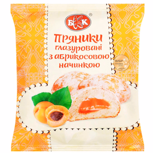 БКК Пряник з Абрикосовою начинкою"300г