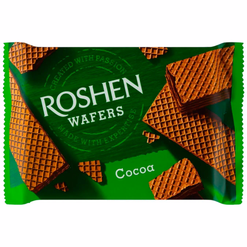 Вафлі Roshen Wafers шоколад ВКФ 216г