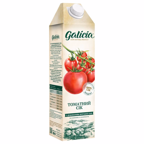 Сік Galicia Томатний 1л