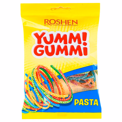 ЖЕЛЕЙНІ ЦУКЕРКИ Yummi Gummi Pasta Roshen 70г