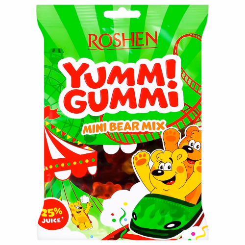 ЖЕЛЕЙНІ ЦУКЕРКИ Yummi Gummi Apples ВКФ 165г