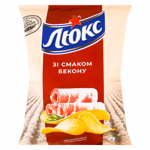 ЛЮКС Чипси бекон 105г