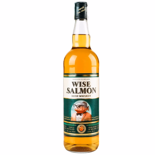 Віскі Ірландський Wise Salmon 40% 0,7л