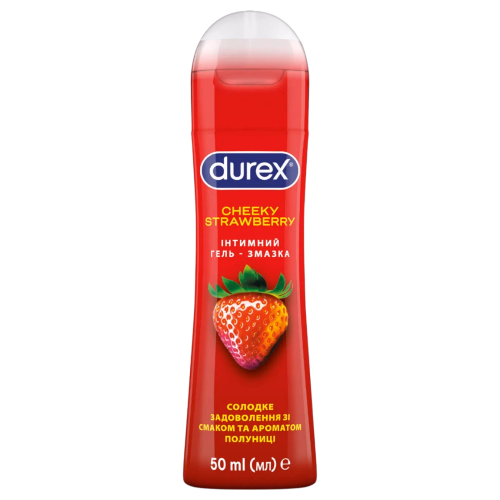 Інтимний гель-змазка DUREX Play Saucy Strawberry, 50 мл