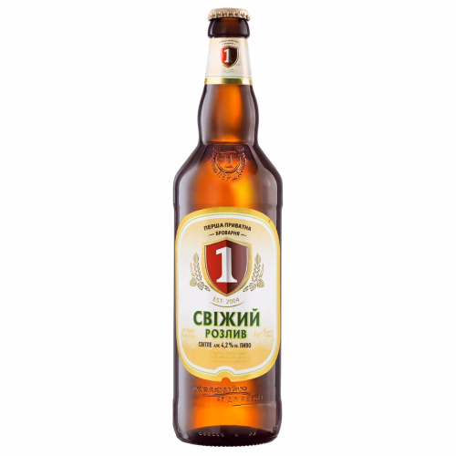 Пиво Свіжий розлив 0,65л