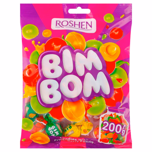 КАРАМЕЛЬ Бім-Бом Roshen 200г