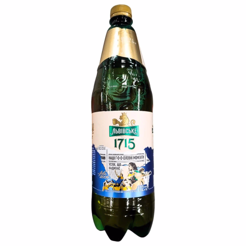 Пиво Львівське 1715  1,12л