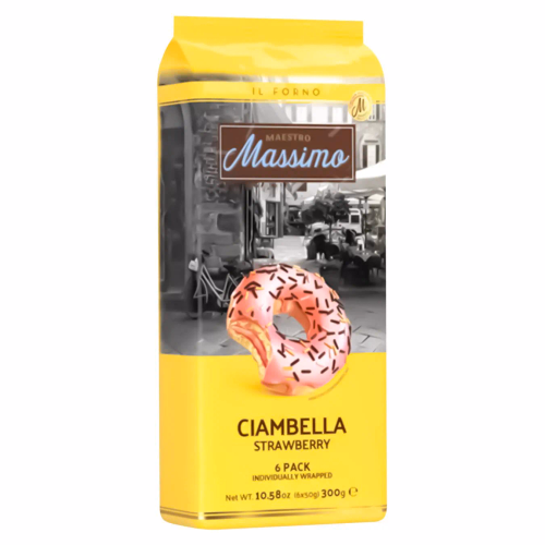 Донат IL FORNO Massimo CIAMBELLA  6шт полуниця
