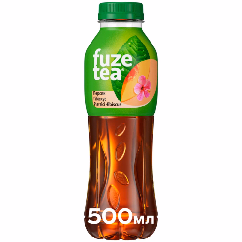 Fuzetea Чай ФЮЗ ПЕРСИК ГІБІКУС  0.5 л