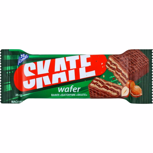 Вафлі Батончик Skate Konti 25 г