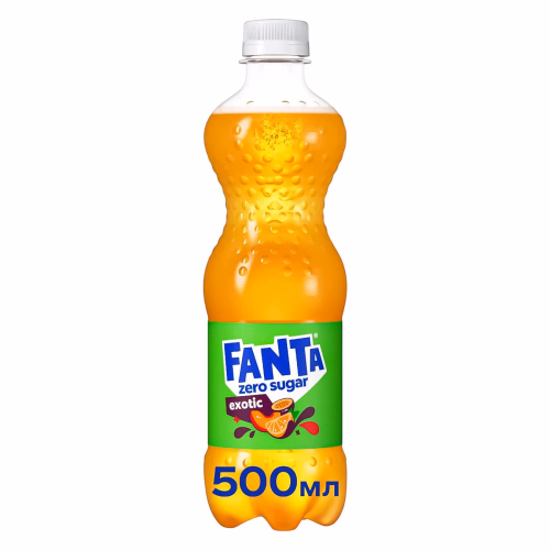 Фанта Екзотик ЗЕРО 0,5л