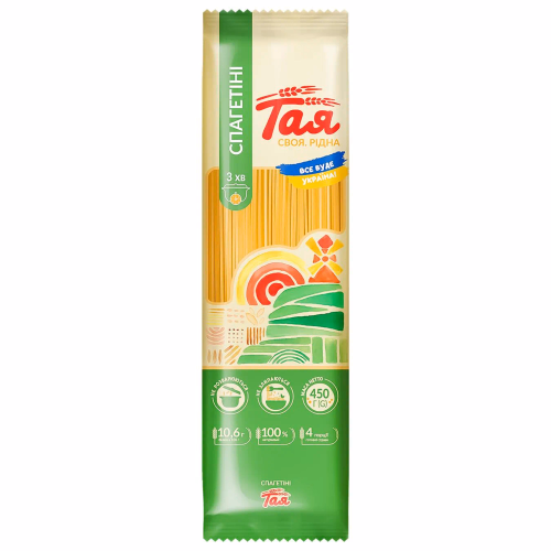 Спагетiні 450г ТАЯ