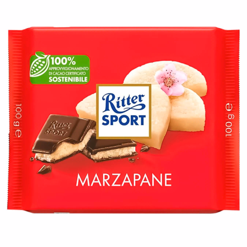 Шоколад "Ritter Sport" 100г Марципан(MARZIPAN)