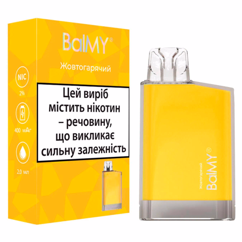 Однораз.електр.сиг.Balmy Жовтогарячий 2мл 2%