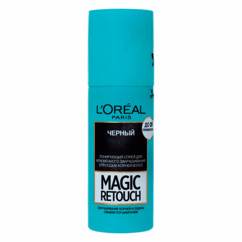 Тонуючий спрей L'oreal Magic Retouch чорний 75мл