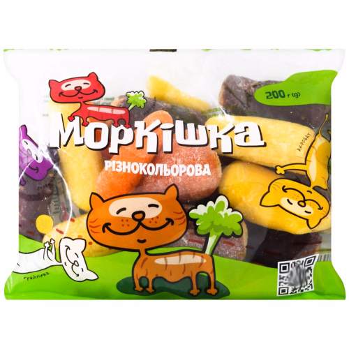 Морква Моркіша 200г різнокольорова