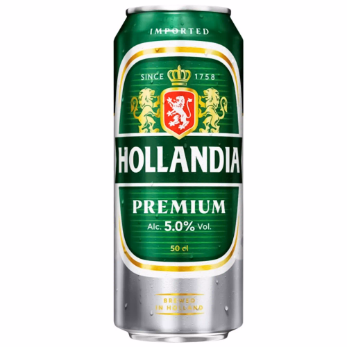 Пиво Голландія Import 0,5 ж/б 5%
