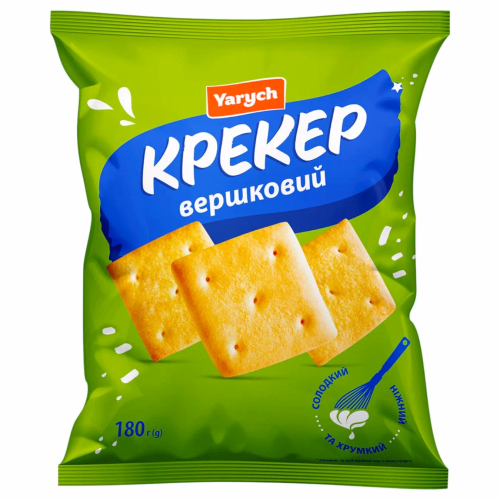 Крекер Вершковий Yarych 180г