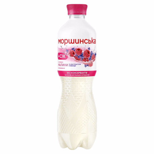 Моршинська зі смаком Малина-Лаванда н/газ.0,5л