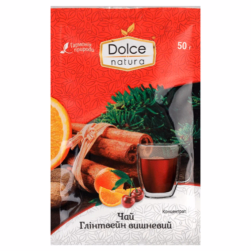 Наповнювач смако-аром концентр.Чай глінтв.вишневий ТМ Dolce 12шт в пач