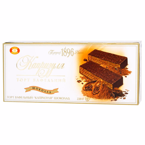 Торт ваф."капризуля ШОКОЛАД " 220гр
