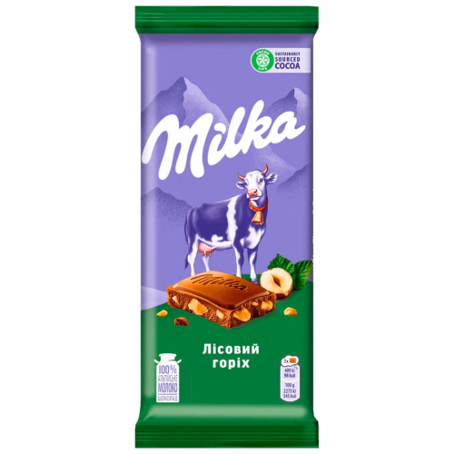 МІЛКА шоколад горіх 90г