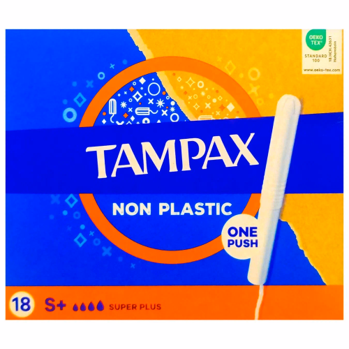TAMPAX Тампони гігієнічні Супер Плюс Duo 18шт